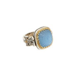 Konstantino Silver & 18K Doublet Ring